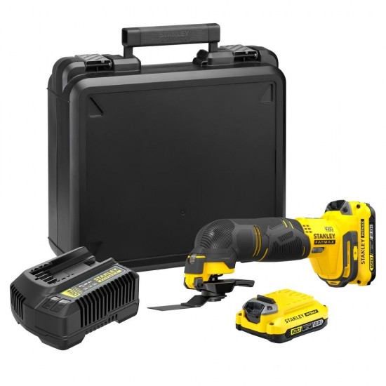  Stanley FatMax 18 volt-os V20 akkumulátoros többfunkciós szerszámgép (SFMCE500D2K) - szerszamdiler.hu