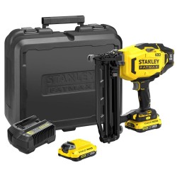 Stanley FatMax 18 volt-os V20 akkumulátoros tűző és szegezőgép 16g (SFMCN616D2K)