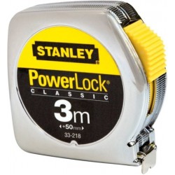 Stanley PowerLock fémházas mérőszalag 3méter (0-33-218)