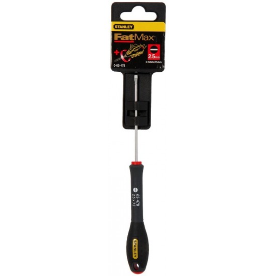  Stanley FatMax lapos csavarhúzó 2,5mm (0-65-478) - szerszamdiler.hu