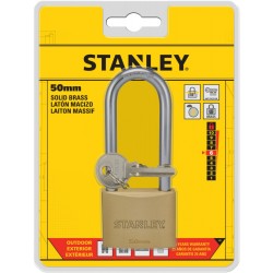 Stanley Sárgaréz lakat, hosszított kengyellel 50mm (S742-044)