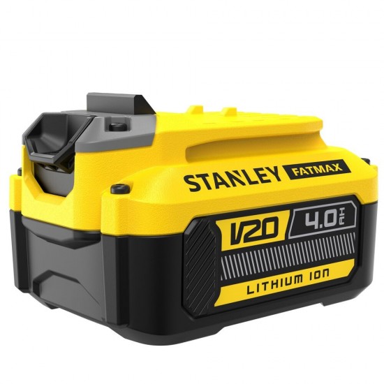  Stanley FatMax 18 volt-os V20 4 ah lithium-ion akkumulátor (SFMCB204) - szerszamdiler.hu