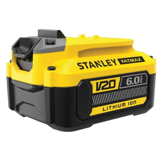  Stanley FatMax 18 voltos V20 6ah lithium-ion akkumulátor (SFMCB206) - szerszamdiler.hu