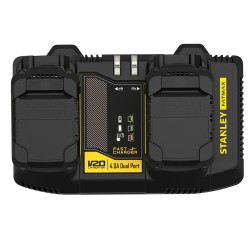 Stanley FatMax 18 volt-os két portos töltő (SFMCB24)