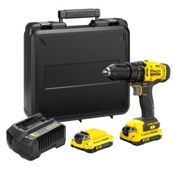 Stanley FatMax 18 volt-os v20 akkumulátoros fúrócsavarozó (SFMCD700C2K)