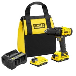 Stanley FatMax 18 volt-os v20 akkumulátoros fúrócsavarozó (SFMCD700C2S)