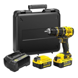 Stanley FatMax 18 volt-os v20 akkumulátoros ütvefúró/csavarozó kefe nélküli (SFMCD721M2K)