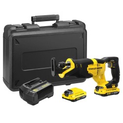 Stanley FatMax 18 volt-os V20 akkumulátoros orrfűrész (SFMCS300D2K)