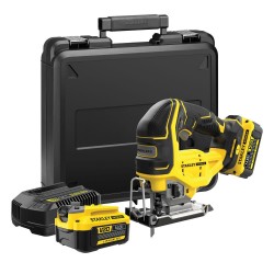 Stanley FatMax 18 volt-os V20 akkumulátoros dekopírfűrész kefe nélküli (SFMCS650M2K)