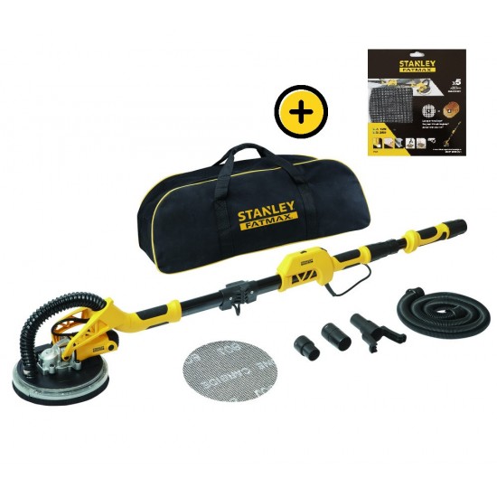  Stanley FatMax 750W 225mm falcsiszoló zsiráf (SFMEE500S) +AJÁNDÉK CSISZOLÓHÁLÓ SZETT - szerszamdiler.hu