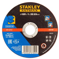 Stanley FatMax fémvágó tárcsa 125×1,0×22mm (STA32637)