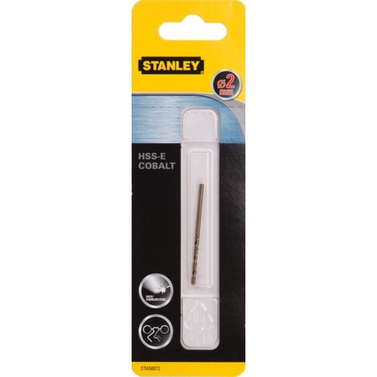  Stanley Kobalt fémfúrószár HSS-E 2mm (STA50072) - szerszamdiler.hu