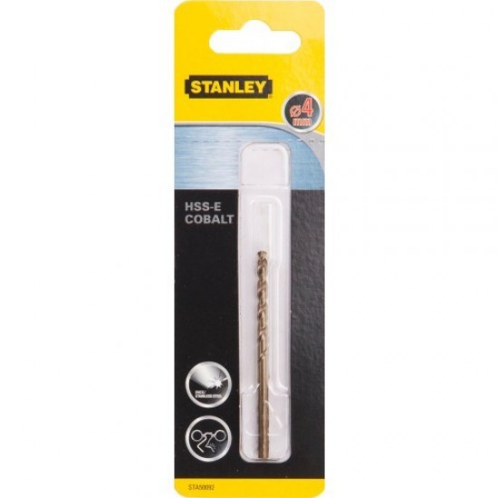  Stanley Kobalt fémfúrószár HSS-E 4mm (STA50092) - szerszamdiler.hu