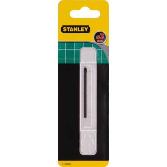  Stanley Csempe- és üvegfúrószár 3mm (STA53252) - szerszamdiler.hu