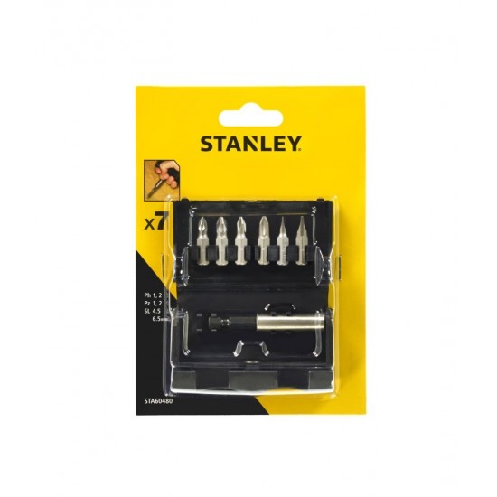  Stanley Bitfej készlet 7 részes (STA60480) - szerszamdiler.hu