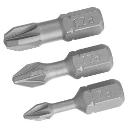 Stanley PZ1, PZ2, PZ3 FatMax Torziós bit szett 25mm (STA62043)