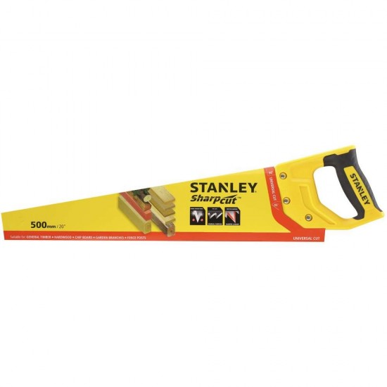  Stanley Gen. 2 Sharpcut 500 mm 7 TPI fűrész (STHT20367-1) - szerszamdiler.hu