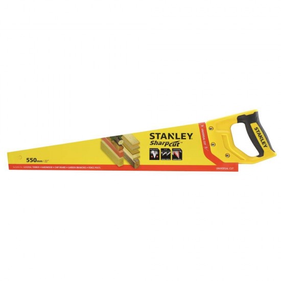  Stanley Gen. 2 Sharpcut 550 mm 7 TPI fűrész (STHT20368-1) - szerszamdiler.hu