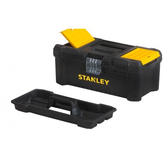  Stanley 12,5" Szerszámosláda csavartartóval, fémcsatos (STST1-75515) - szerszamdiler.hu